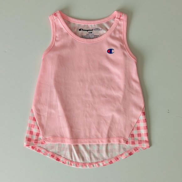 Pink checkered Champion set 18m GUC - Picture 3 of 8